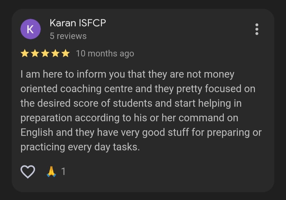 Karan ISFCP